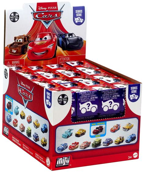 disney metal mini racers series mystery box|Disney Cars Metal Mini Racers Series 4 Mystery Box (36 Packs).